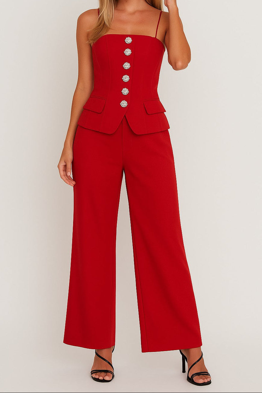 CAMILA JUMPSUIT (red)