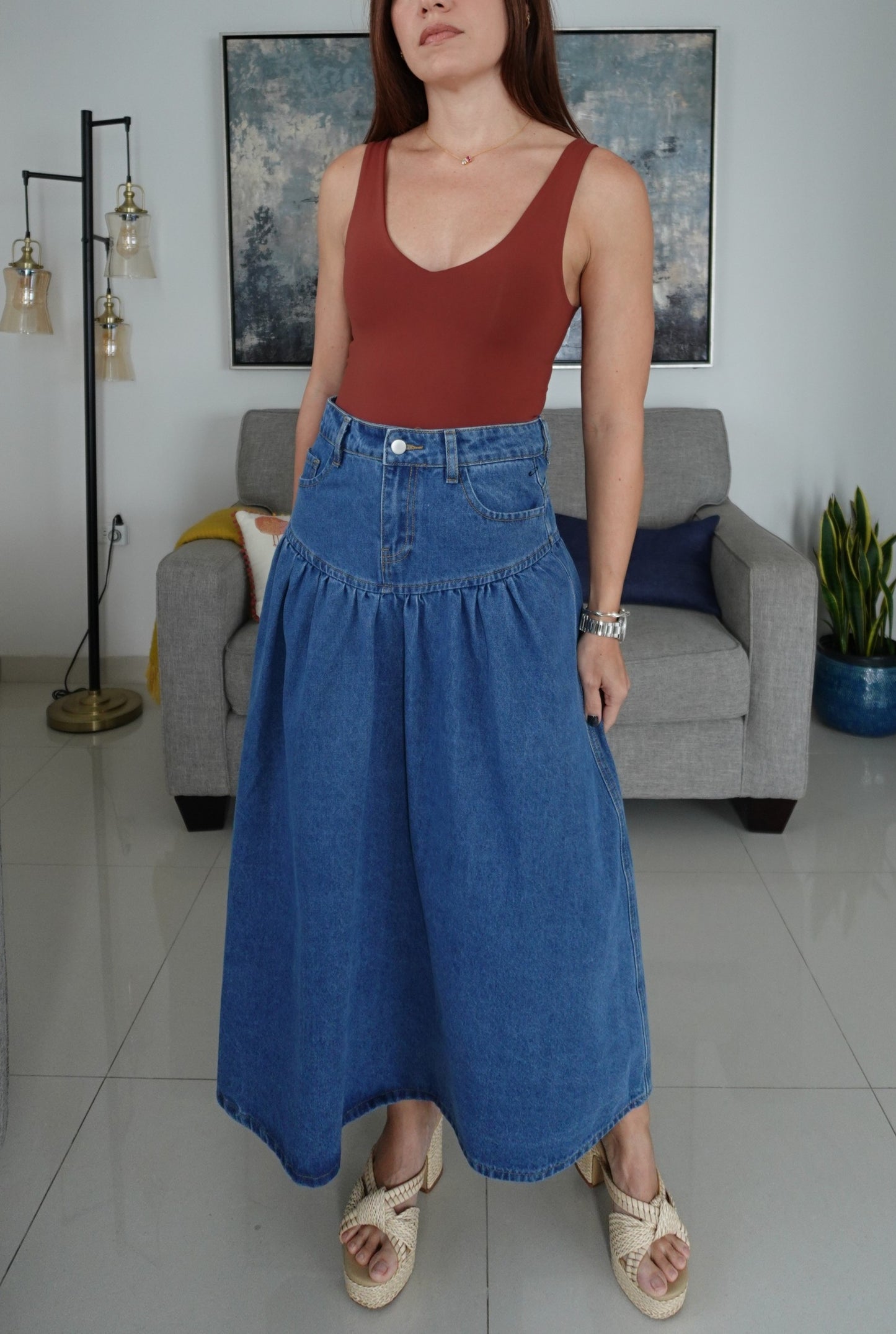 VNECK TANK BODYSUIT