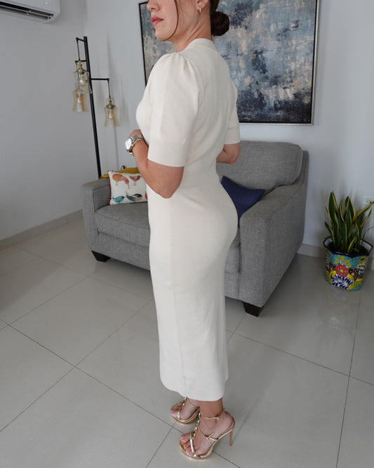 SABRINA RIBBED DRESS