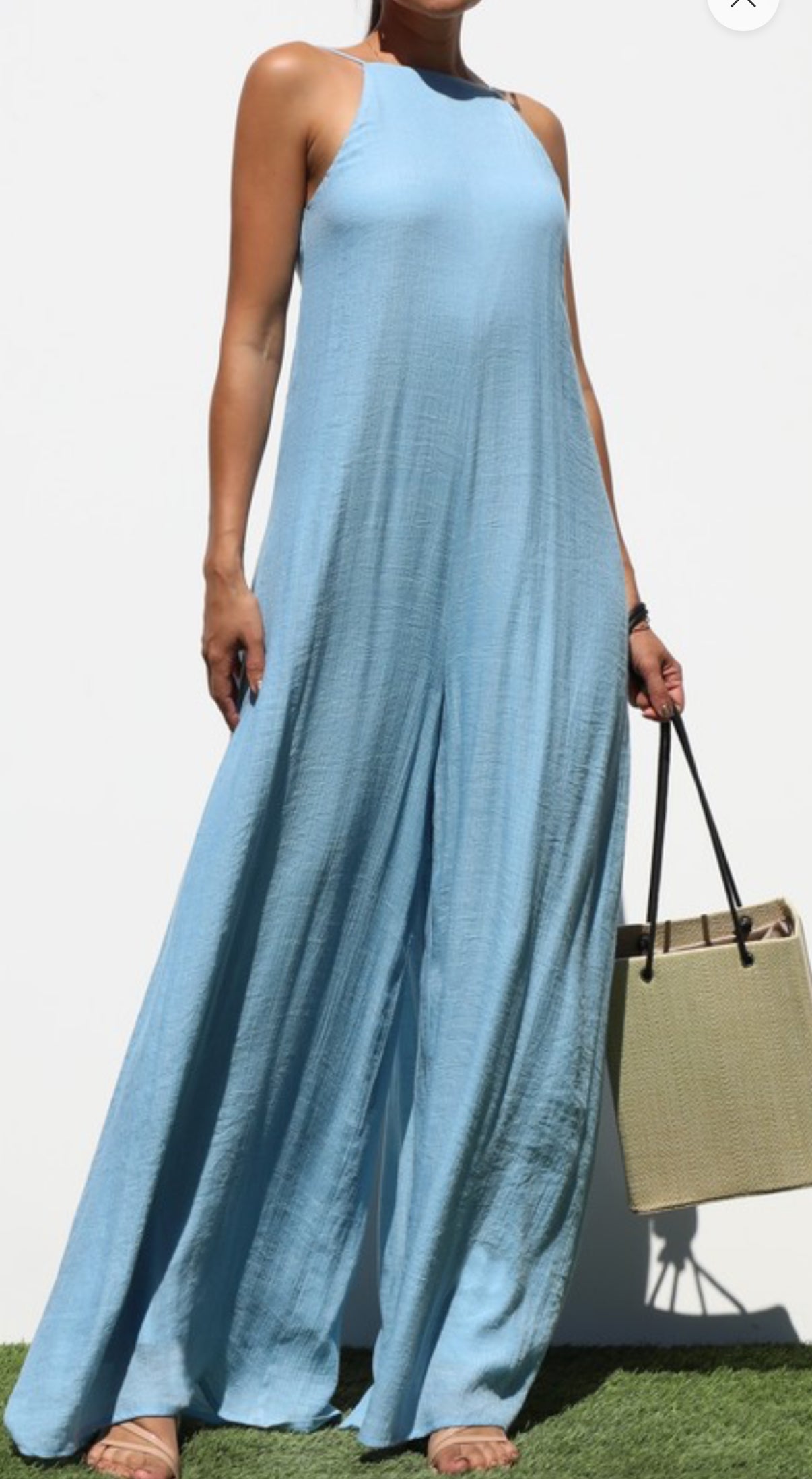 MONICA JUMPSUIT (LIGHT BLUE) - PRE ORDER!!