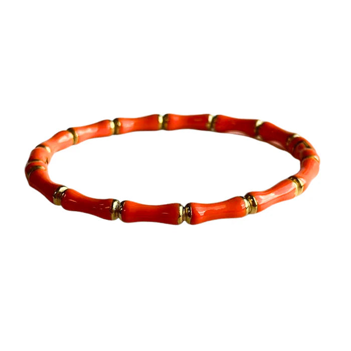 BAMBOO BANGLE - ORANGE