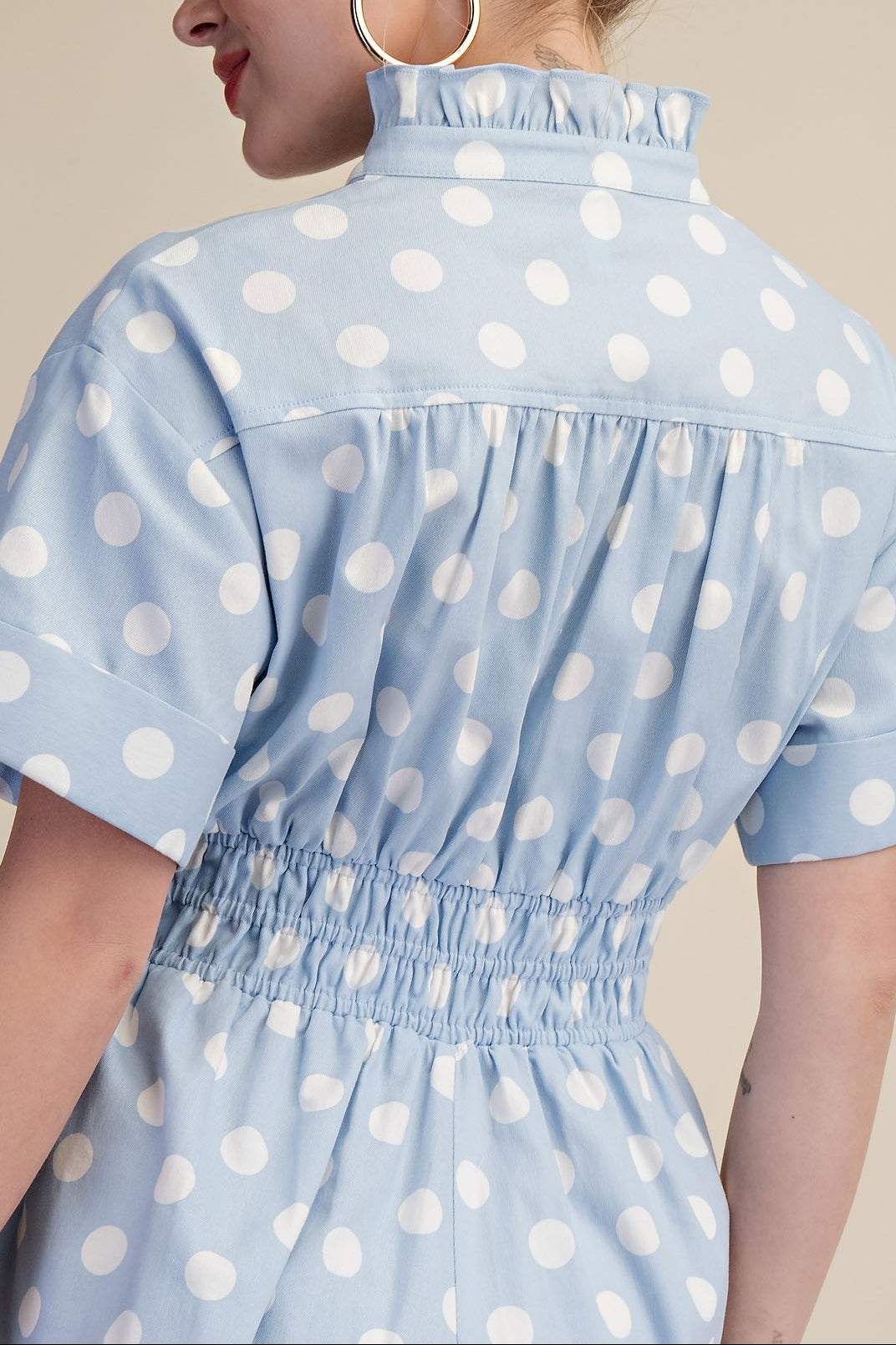 POLKA DOT ROMPER