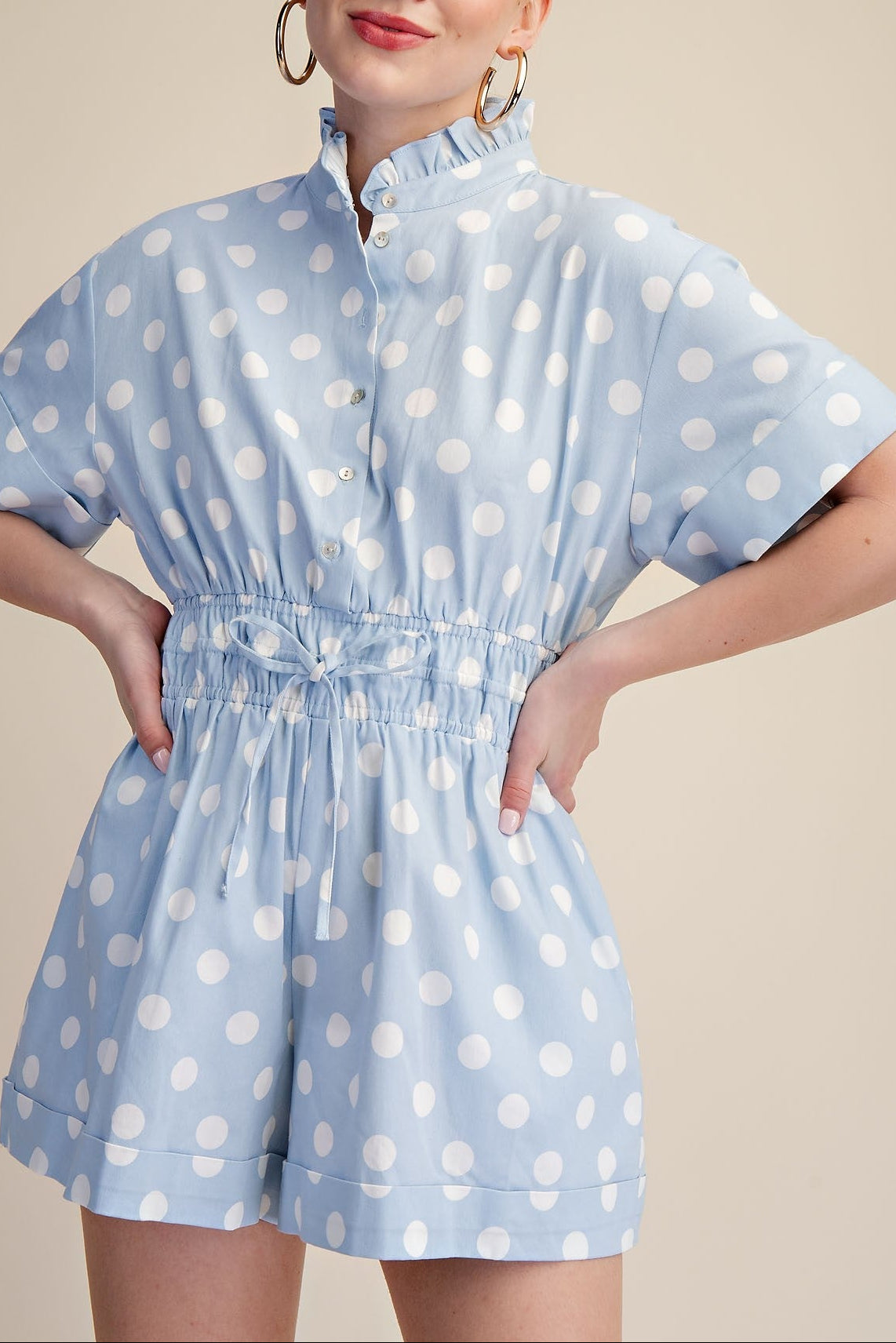 POLKA DOT ROMPER