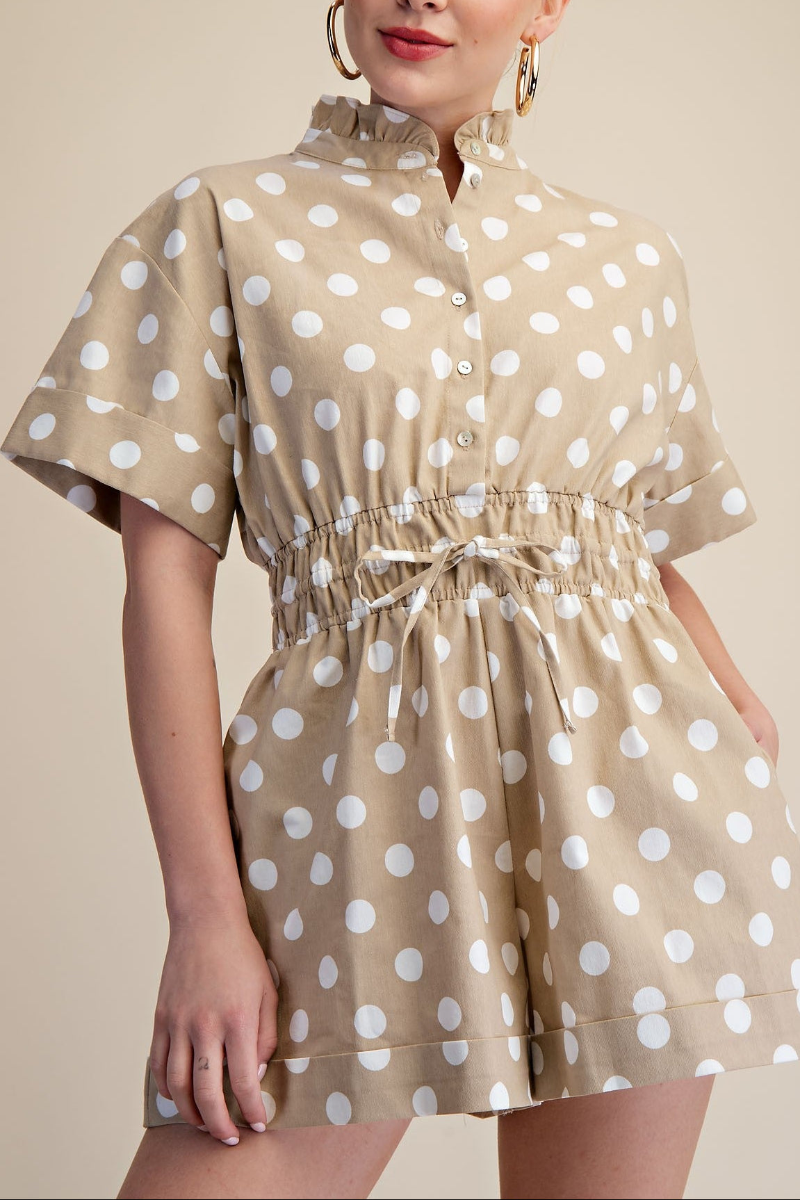 POLKA DOT ROMPER