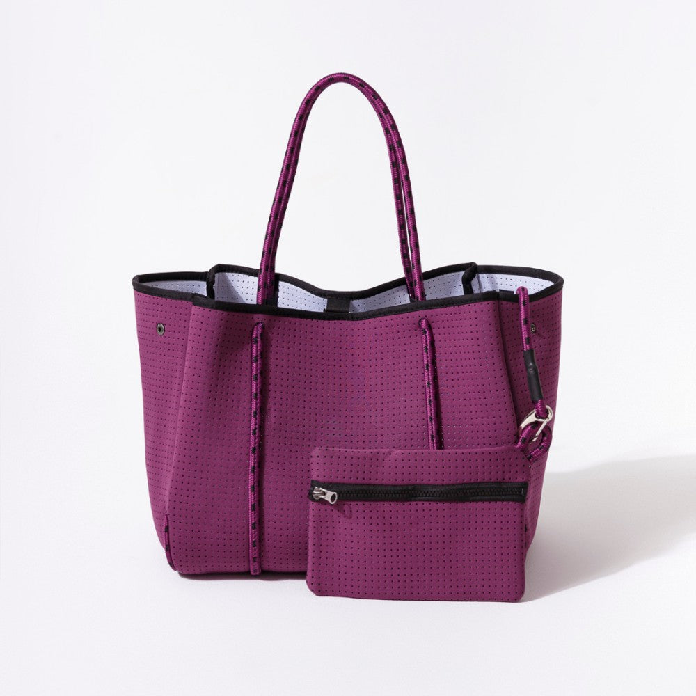 EVERYDAY TOTE - EGGPLANT