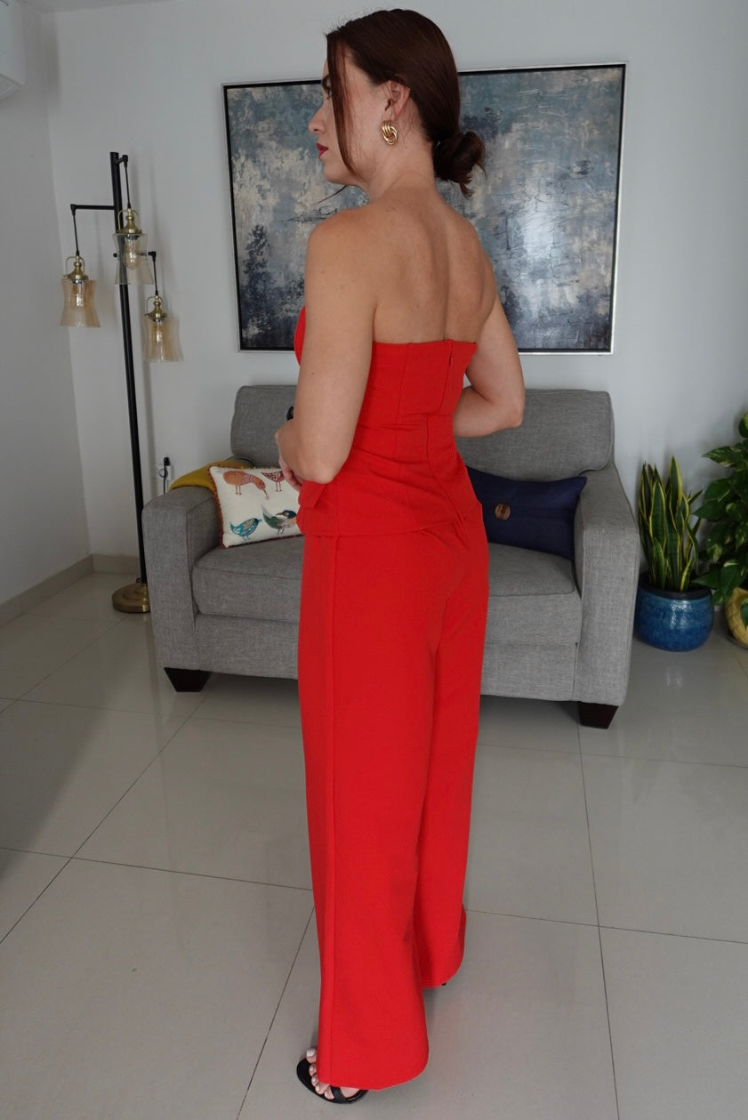 CAMILA JUMPSUIT (red)