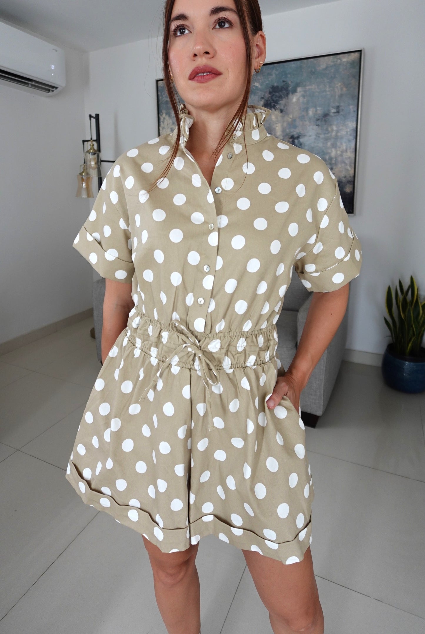 POLKA DOT ROMPER