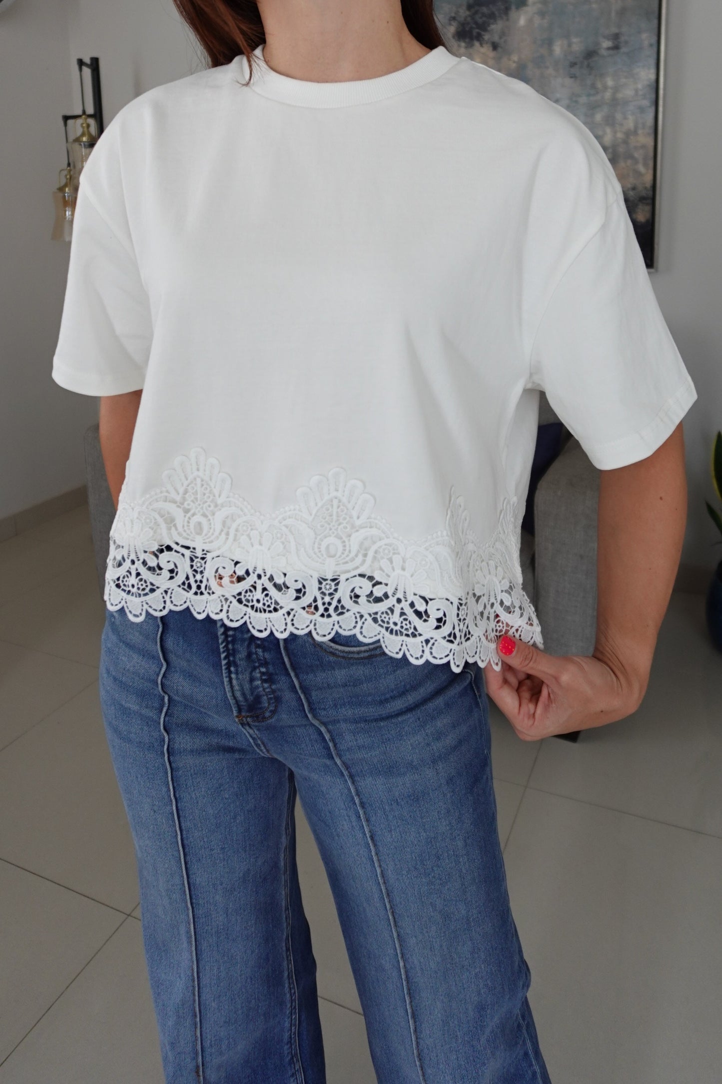 LACE TOP