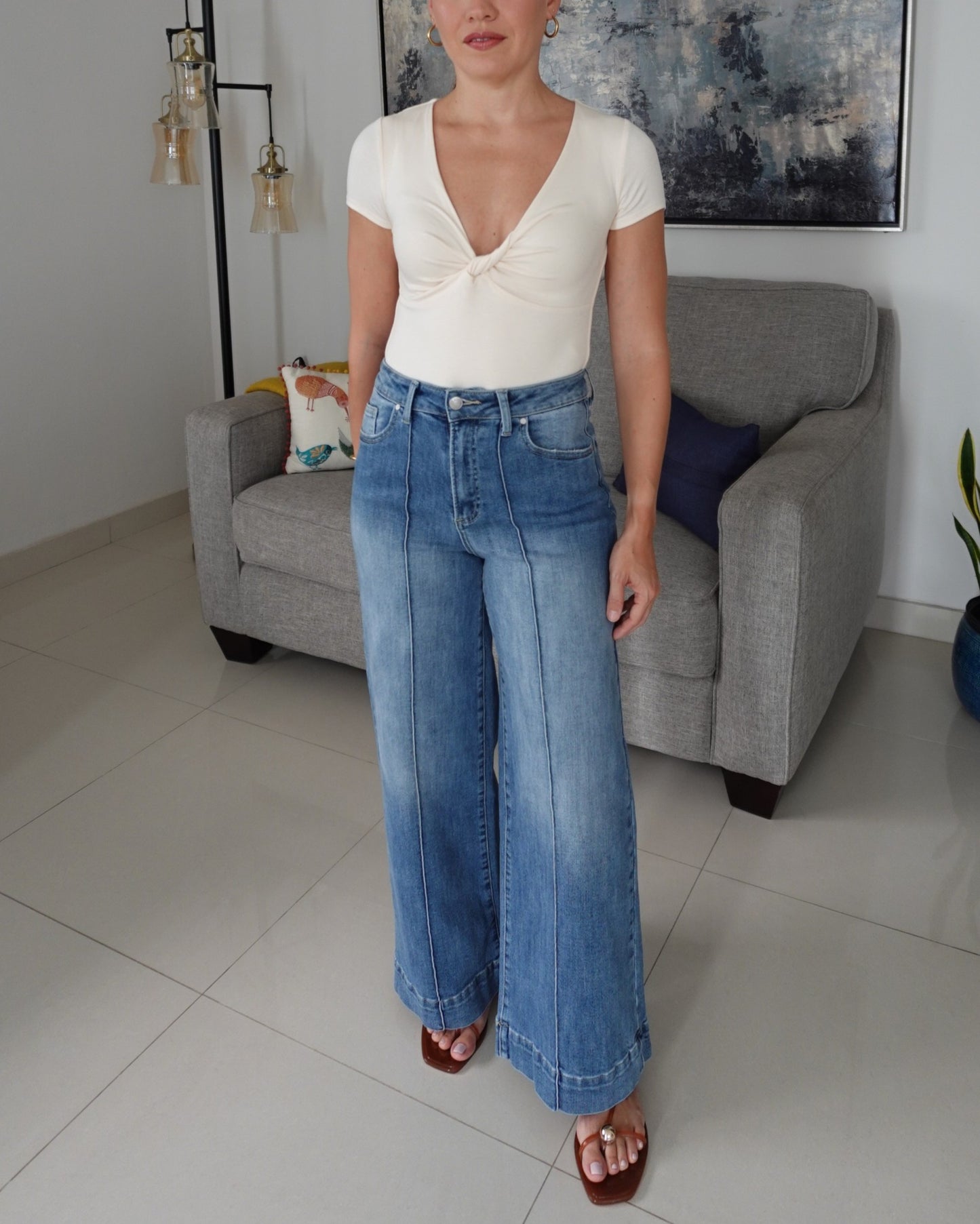 TWIST FRONT BODYSUIT