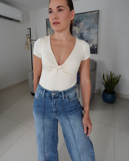 TWIST FRONT BODYSUIT