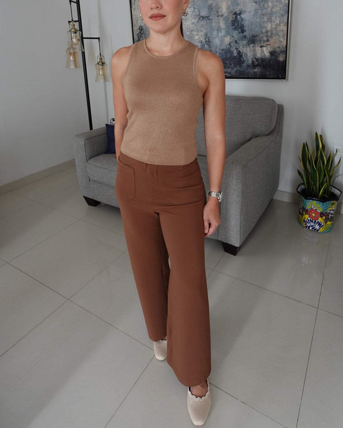 GOLDEN TANK TOP