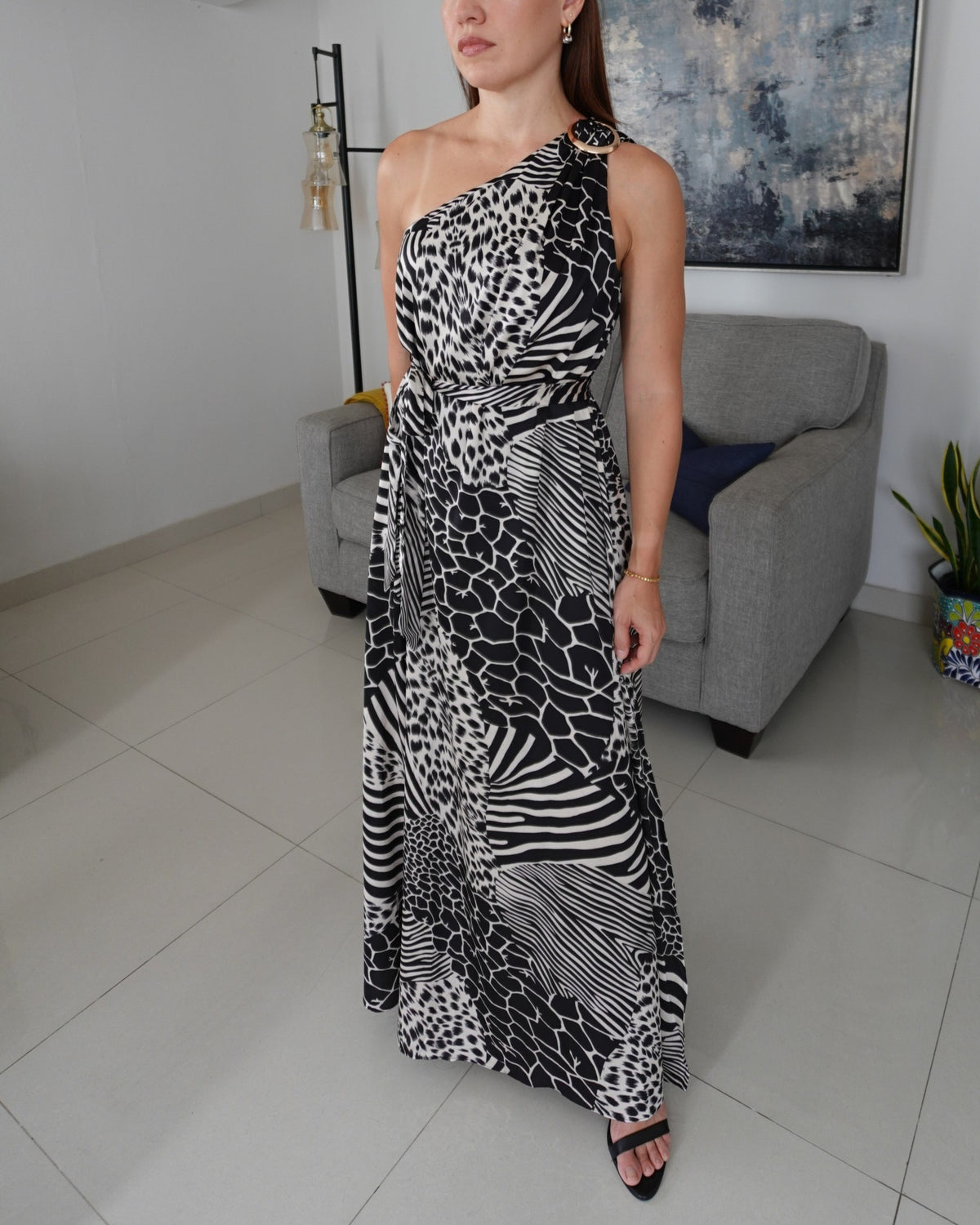 ANIMAL PRINT DRESS