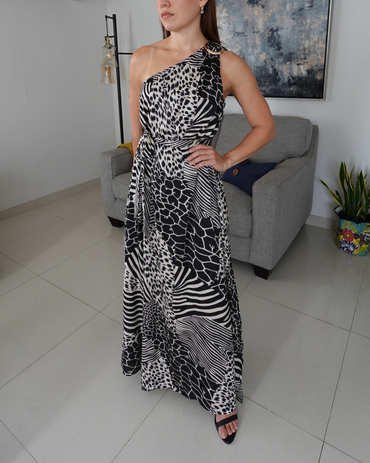 ANIMAL PRINT DRESS