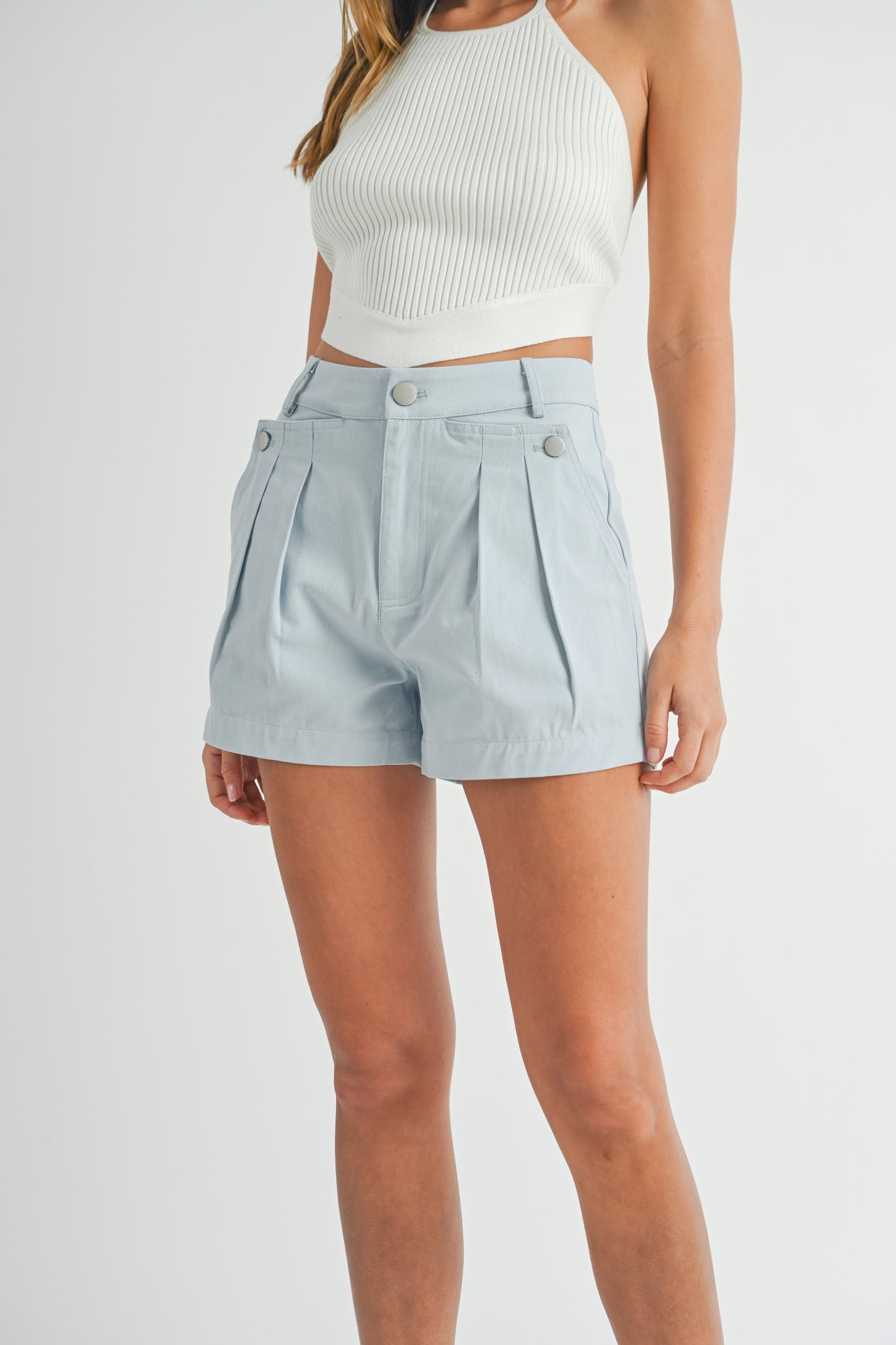 PLEATED SHORT