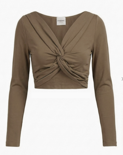 TWIST FRONT CROP TOP