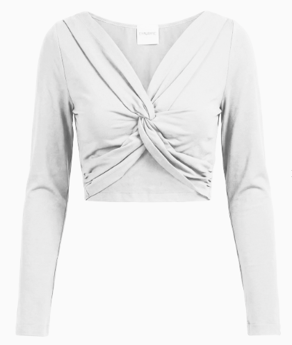 TWIST FRONT CROP TOP